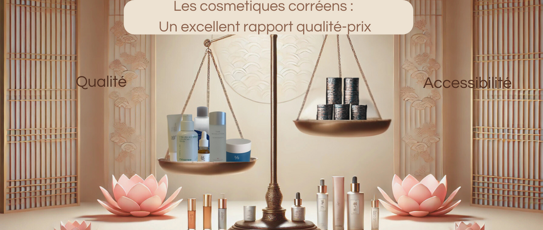 Les cosmétiques coréens : un excellent rapport qualité-prix